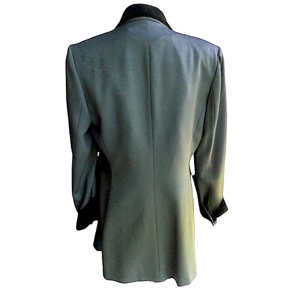 Vintage 1980’s Spiegel Tuxedo Jacket/ Dress B7 - Picture 2 of 12